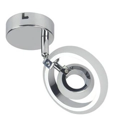 Kinkiet ścienny LED Celt chrom nowoczesny regulowany do salonu i sypialni CANDELLUX