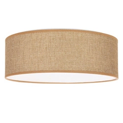 Plafon okrągły SFONDO 3 38 cm naturalny nowoczesny do salonu, sypialni lub kuchni