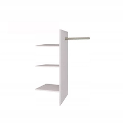 Intesi dodatkowe półki i wieszak do szafy 3/4/6-drzwiowej z płyty wiórowej