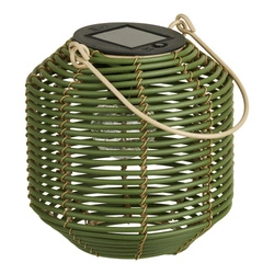 Lampion ogrodowy Crewe solar LED House Nordic zielony IP44 na taras i do ogrodu