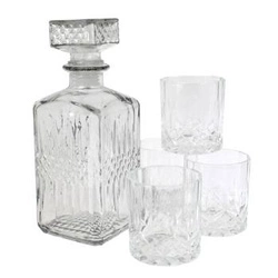 Zestaw do whisky Verre karafka i 4 szklanki