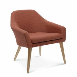 Krzesło tapicerowane Fameg Shell z podłokietnikami do jadalni, salonu, kuchni, personalizowane