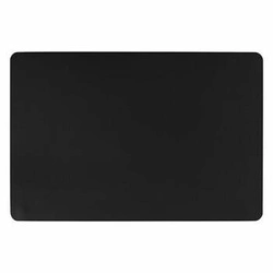 Czarna podkładka na stół Tenor 45x30 cm nowoczesna prostokątna do jadalni