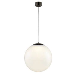 Lampa wisząca kula LED NUBE L biała 40 cm nowoczesna do salonu i jadalni Step into Design