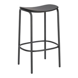 Hoker Trick wood nowoczesny czarny drewniany do kuchni i jadalni 65 cm SCAB Design