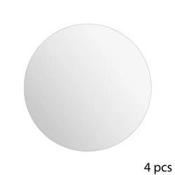 Zestaw 4 luster okrągłych samoprzylepnych 30 cm 5five simply smart do przedpokoju