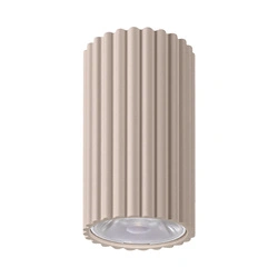 Plafon sufitowy LED IVAR taupe nowoczesny do salonu i kuchni