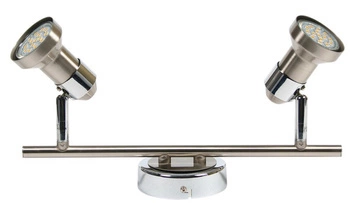 Lampa sufitowa Arkon nowoczesna regulowana metalowa chromowana do salonu i kuchni