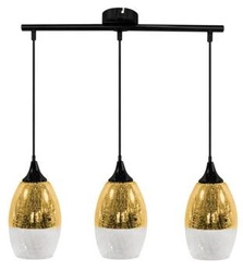 Lampa wisząca Celia 3x60W E27 złoty