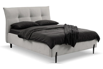 Łóżko Biscuit 160x200cm szare jasne Cosy  6 GR2