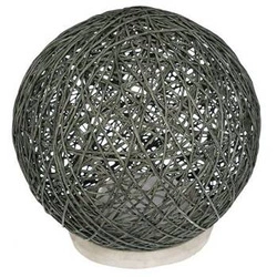 Nowoczesna lampka nocna LED Atmosphera na baterie z papierowym abażurem do sypialni 18,5 cm