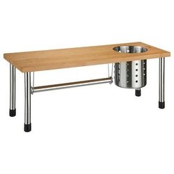 Organizer kuchenny półka bambusowy