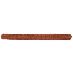 Intesi stoper do drzwi wewnętrznych boucle terracotta 80 cm prostokątny pod drzwi