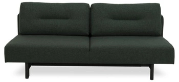 Sofa rozkładana Malling 3 osobowa zielona aksamitna z funkcją spania do salonu nowoczesna Actona