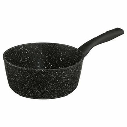 Rondelek aluminiowy kuty 20 cm czarny