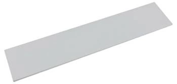 Belfast biała półka ścienna drewniana 120 cm nowoczesna do salonu i kuchni Actona