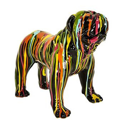 Figurka Buldog angielski czarny/