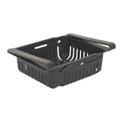 Podwieszany kosz do lodówki szary