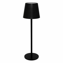 Lampka nocna LED Cody Atmosphera czarna nowoczesna dotykowa do ogrodu tarasu IP44 USB