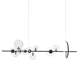 Lampa wisząca ORION LONG-120 czarna 120 cm OUTLET