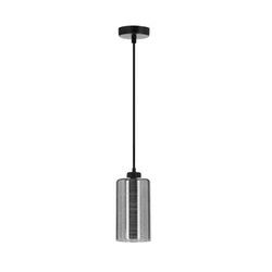 Lampa wisząca chromowana Cox 12 nowoczesna do salonu i jadalni pojedyncza 12 cm