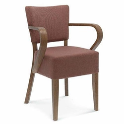 Krzesło do jadalni tapicerowane z podłokietnikami Fameg Tulip.2 bukowe nowoczesne personalizowane