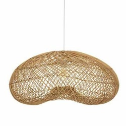 Lampa wisząca rattanowa Jeny 68 cm boho do salonu i jadalni Atmosphera