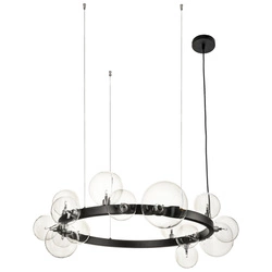 Lampa wisząca ORION czarna 85 cm OUTLET