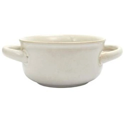 Bulionówka Temps Intesi biała 600ml ceramiczna miska do zupy z uszami do jadalni