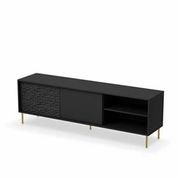 Szafka RTV Afir czarna 180cm
