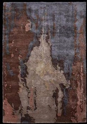 Dywan nowoczesny Alsana Purple 160x230 ręcznie tkany do salonu i sypialni Carpet Decor