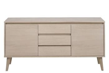 Komoda drewniana Nagano 150 cm nowoczesna z szufladami do salonu lub sypialni Actona