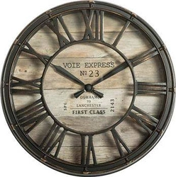 Zegar Vintage wood 21 cm                