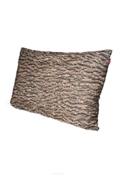 Poduszka dekoracyjna Robina antyalergiczna do salonu i sypialni brązowa 60x40