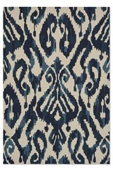 Dywan zewnętrzny Kasuri 200x280cm klasyczny łatwoczyszczący na taras i balkon Sanderson