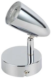 Kinkiet ścienny LED Liberty nowoczesny chrom regulowany do sypialni i salonu CANDELLUX