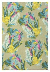 Dywan do salonu Jungle 140x200 wełniany nowoczesny kwiatowy łatwy w czyszczeniu Carpets & More