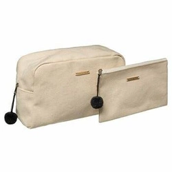 Zestaw 2 kosmetyczek Modern Color beżowe