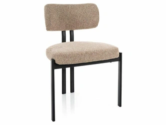 Krzesło Montico beżowe tapicerowane do jadalni i salonu nowoczesne