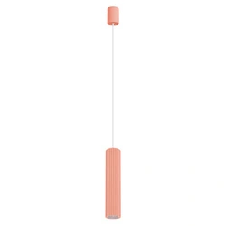 Lampa wisząca LED IVAR brzoskwiniowa do salonu i kuchni 3000K