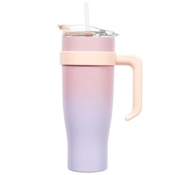 Kubek termiczny Miami Tie-Dye fioletowy/ różowy