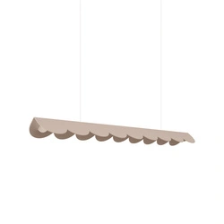 Lampa wisząca BISCUIT 100 taupe LED nad stół nowoczesna 4000K