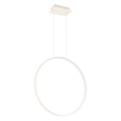 Lampa wisząca LED RIO 55 beżowa nowoczesna do salonu i jadalni regulowana wysokość