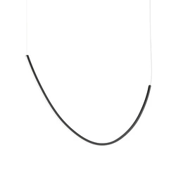 Nowoczesny żyrandol LED ALVAR 1 czarny do salonu i jadalni nad stół Thoro