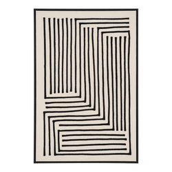 Obraz dekoracyjny Lipari No.3 60x90 czarno-beżowy do salonu