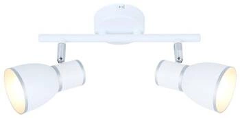 Lampa sufitowa Fido regulowana biała metalowa do salonu i sypialni Candellux