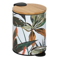 Kosz na śmieci BlackFlora 3l do łazienki i kuchni nowoczesny metalowy soft close multikolor
