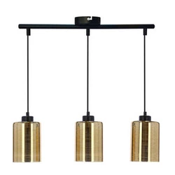 Lampa wisząca Cox 3x60W E27 złoty