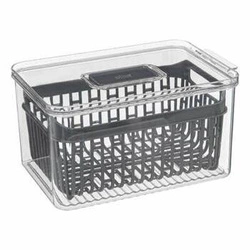 Organizer do lodówki z koszykiem Tidy 24x15,5 cm