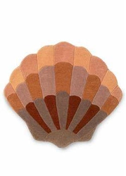 Dywan do pokoju dziecka Decor Kids muszelka nowoczesny wełniany miękki 80x90 Carpets&More